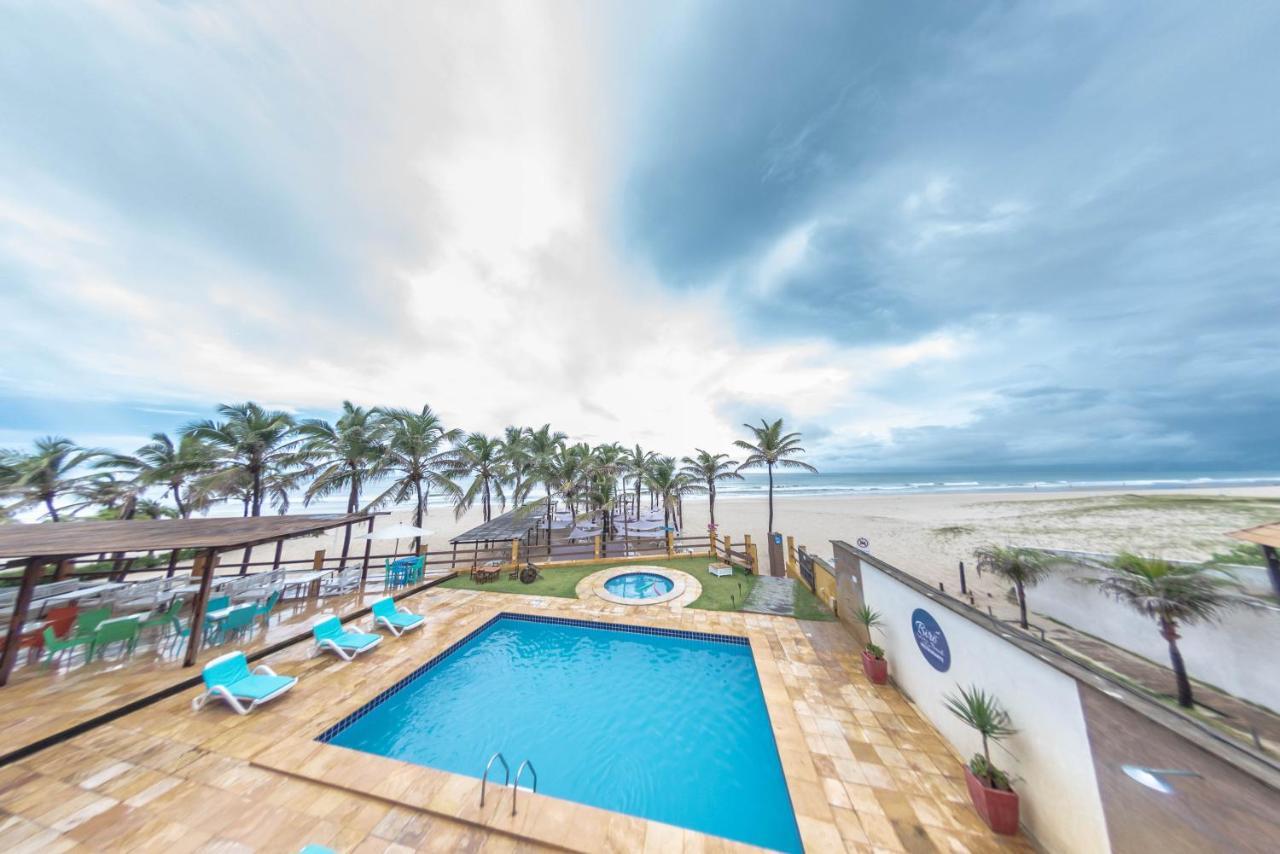 Milos Beach Hotel อากีราซ ภายนอก รูปภาพ