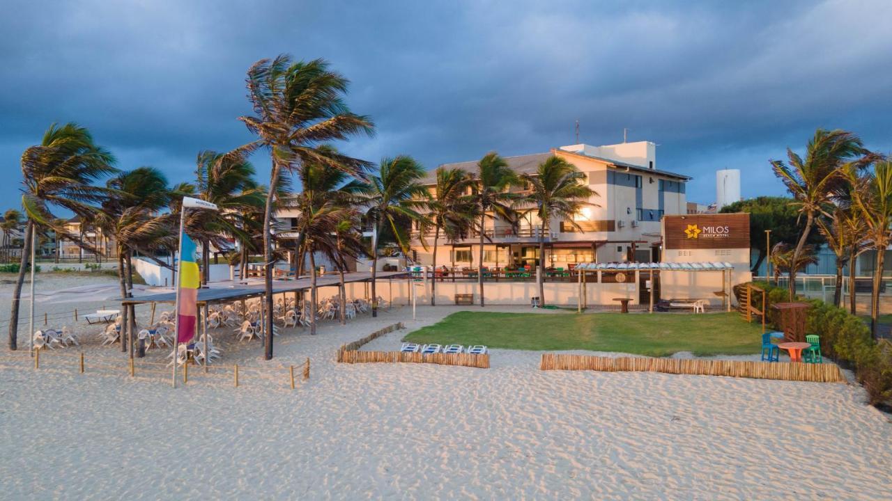 Milos Beach Hotel อากีราซ ภายนอก รูปภาพ