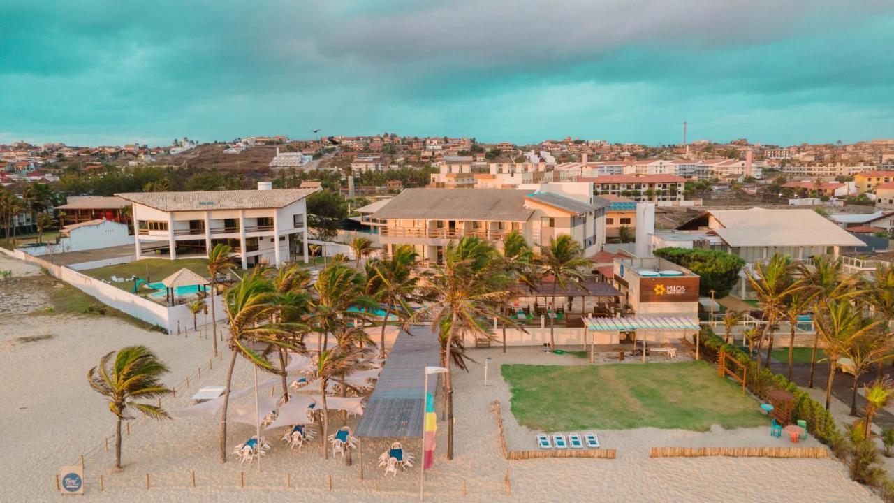 Milos Beach Hotel อากีราซ ภายนอก รูปภาพ