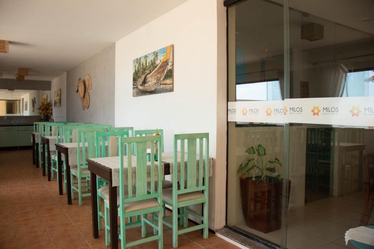 Milos Beach Hotel อากีราซ ภายนอก รูปภาพ